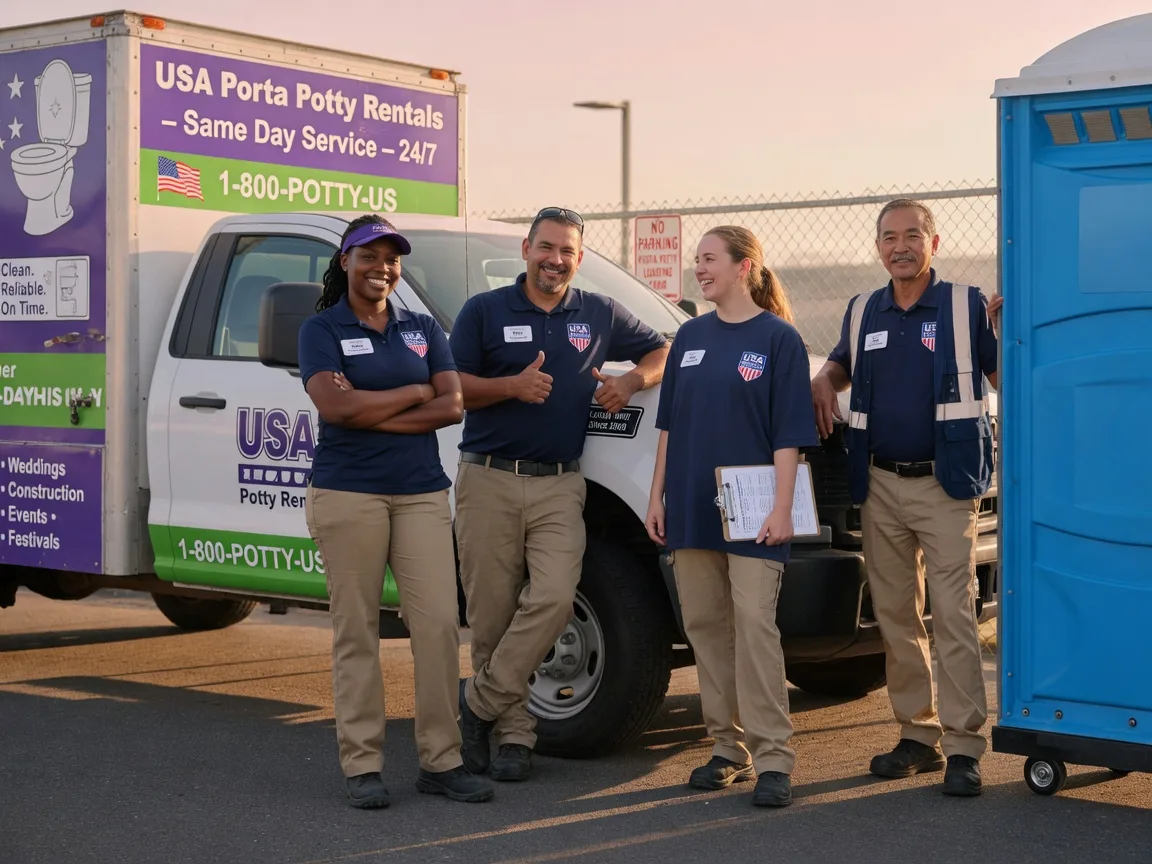 Porta Potty Rental company in Moline, KS
